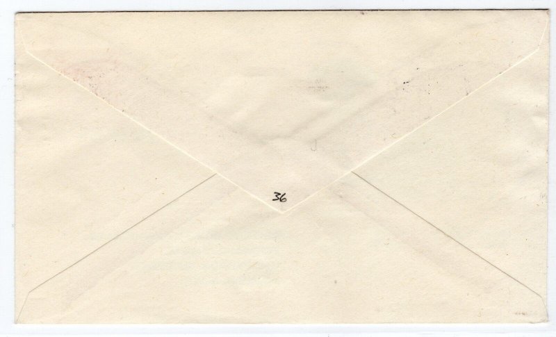 GB SCOTLAND Air Mail Flight Cover BEA 9d Renfrew London 1954{samwells}MA1545