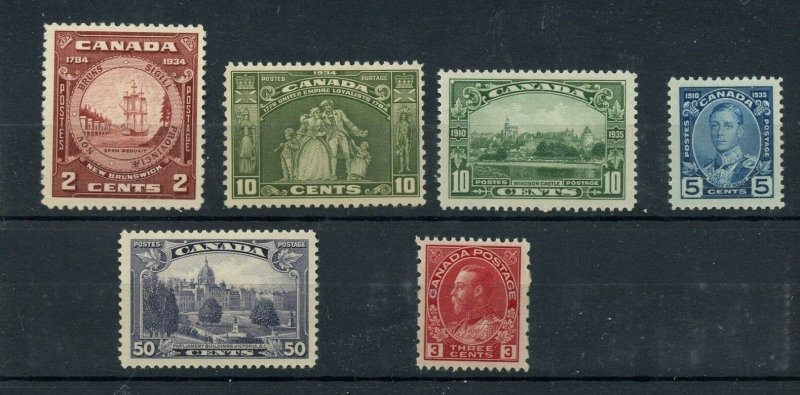 1930s lot  MNH Cat $170 Canada mint