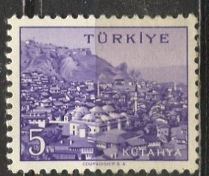 Turkey 1959: Sc. # 1354; MNH Single Stamp