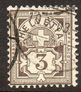 Switzerland  Scott  70  Used