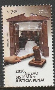 MEXICO 3010, NEW CRIMINAL JUSTICE SYSTEM. MINT NH, VF.