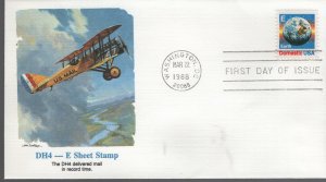 US,  2277  , FDC,    E SHEET STAMP   FLEETWOOD