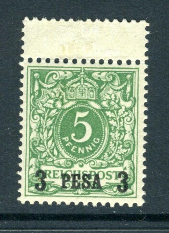 German East Africa #2 - 3p on 5pf  (Mint NEVER HINGED) cv$200.00