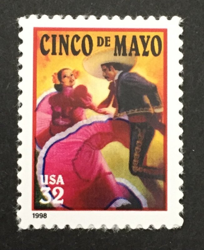 U.S. 1998 #3203, Cinco De Mayo, MNH.