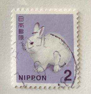 Japan 2014 Scott 3647 used - 2y,  Arctic Hare, Lepus Timidus