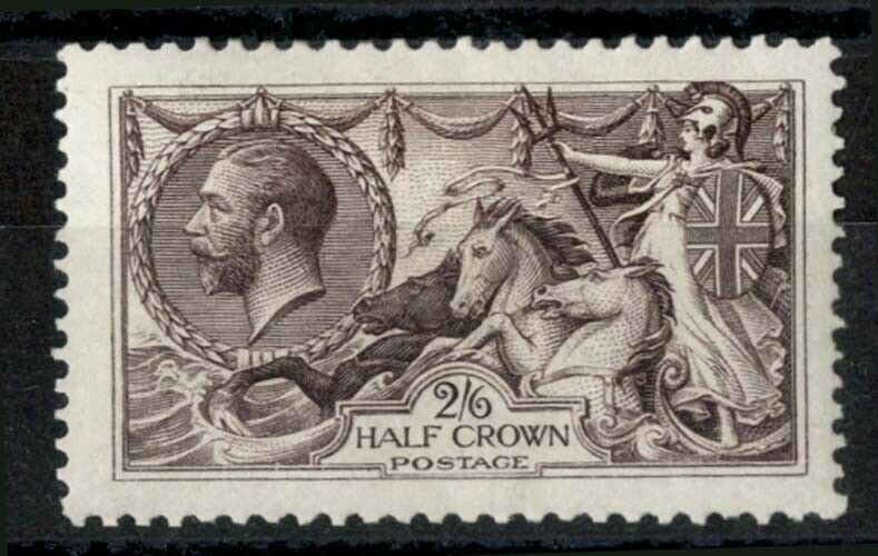 GB 1913 2/6d sepia-brown sg400 very fine mint cat £300 ref 273/1271 sa/9e0570