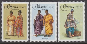 Ghana 1055-1057 MNH VF