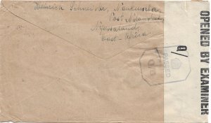 Ntongwe, Nyasaland to Brooklyn, NY 1942 Very Scarce Censor (C4710)