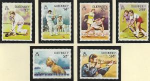 Guernsey 336 - 341  mnh 