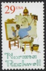 2839 Norman Rockwell F-VF MNH single 