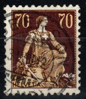 Switzerland #141 F-VF Used CV $27.50 (X8753)