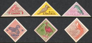 Liberia  Scott  341-346  Mint  Complete set