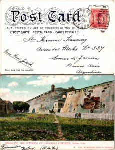 1906 Cuba (Havana) Picture Postcard to Argentina ( Postal History ), 1906