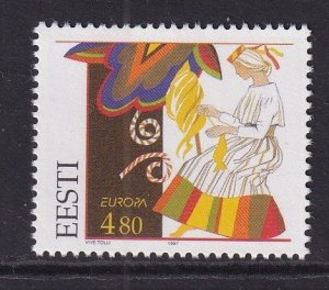 Estonia  #321  MNH  1997  goldspinners fairy tale