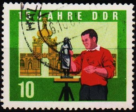 Germany(DDR).1964 10pf S.G.E793 Fine Used