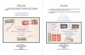 FRENCH INDOCHINA SPECIALIZED PDF STAMP ALBUM + POSTAL CATALOGUE (3400+ pages)