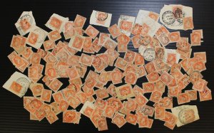 Canada #37/41 Used Small Queen CDS Cancel Lot of 200