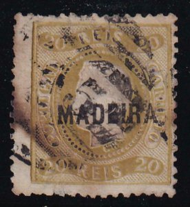 Madeira 1868-70 SC 9 USED 