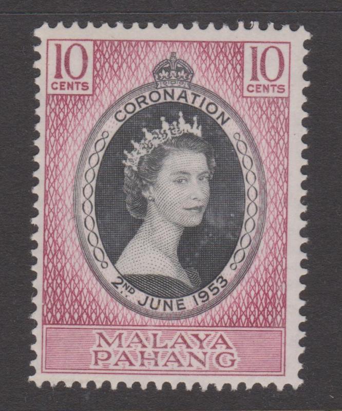 Malaya Pahang 1953 Coronation Sc#71 MNH