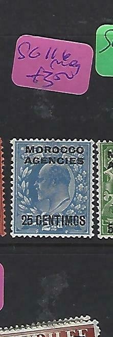 MOROCCO AGENCIES  (P2908B)  KE   25C  SG 116     MOG