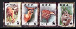 Burundi 774 Mammals MNH VF