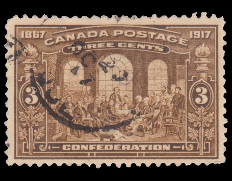 CANADA STAMP 1917. SCOTT # 135. USED