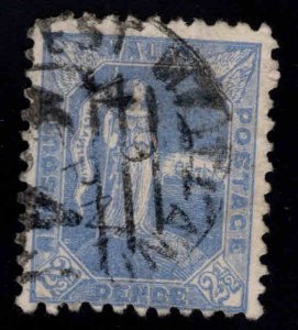 New South Wales Scott 89 Used wmk 55, perf 11x12 stamp