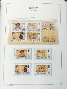 EUROPA CEPT 1992 used stamps (without album page) p92.4 Columbus