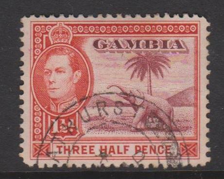 Gambia Sc#134 Used