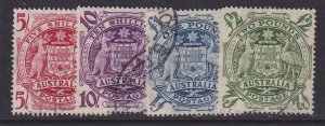 Australia, Scott 218-221 (SG 224a-224d), used