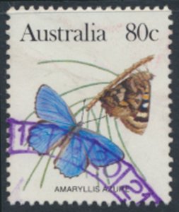 Australia  SG 802 Sc# 879 Used Butterfly  see details & scans