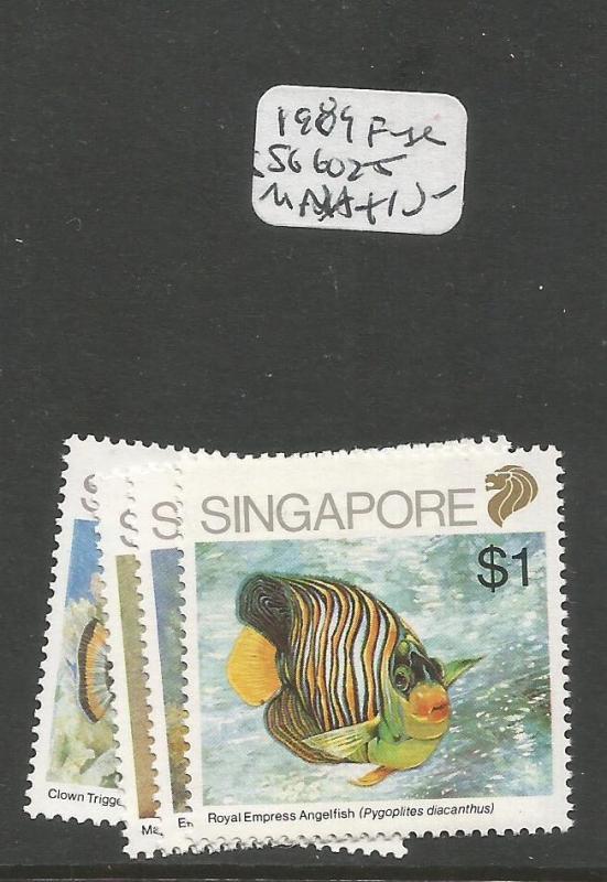 Singapore 1989 Fish SG 602-5 MNH (2cwu)