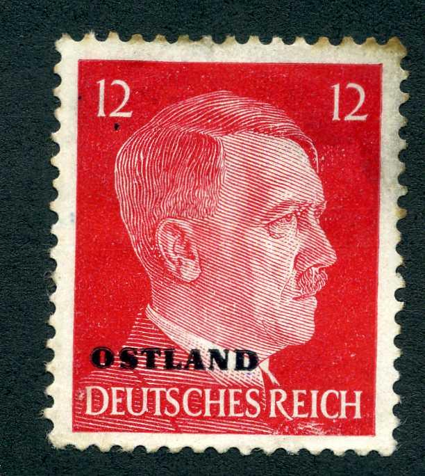 N16  - Ostland overprint - MLHNG 