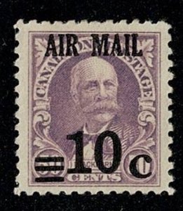 Canal Zone #C4 MH 10c airmail