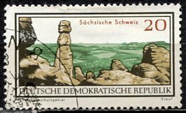 Germany DDR; 1966: Sc. # 833:  Used CTO Single Stamp
