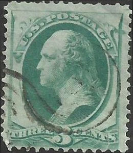# 147 Green Used Fault Odd Ink George Washington