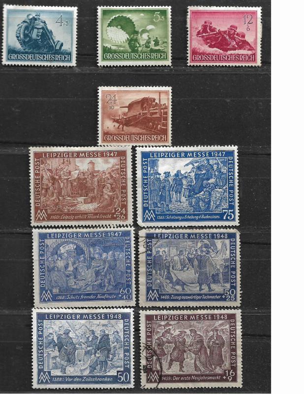 COLLECTION LOT OF 266 GERMANY AND GDR CLEARANCE 8 SCAN