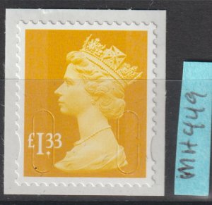 Great Britain Scott# MH449 SG# u2940 2015 QEII MNH M15L