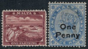 Malta #19-20*  CV $3.25