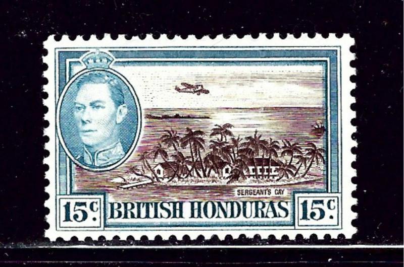 British Honduras 121 MH 1938 Sergeants Cay