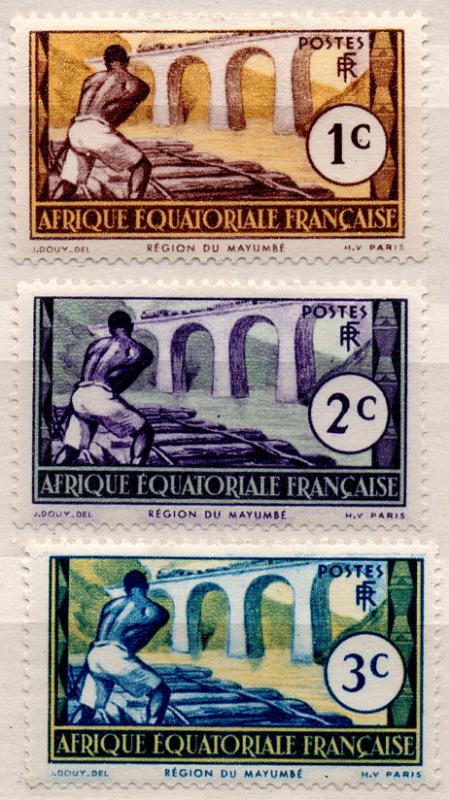 (I.B) France Colonial Postal : Equatorial Collection