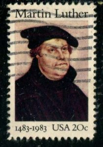 2065 US 20c Martin Luther, used