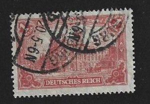 Germany Sc 111 Mi 113b used SIGNED Infla Berlin Mi CV $34