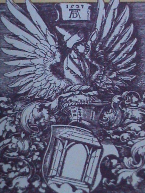 ​ST.THOMAS 1979 SC#528-ALBRECHT DURER 450TH DEATH ANNIVERASARY S/S CTO-NH  VF