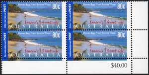 Australia SG2121 2001 New South Wales Block of Four U/M