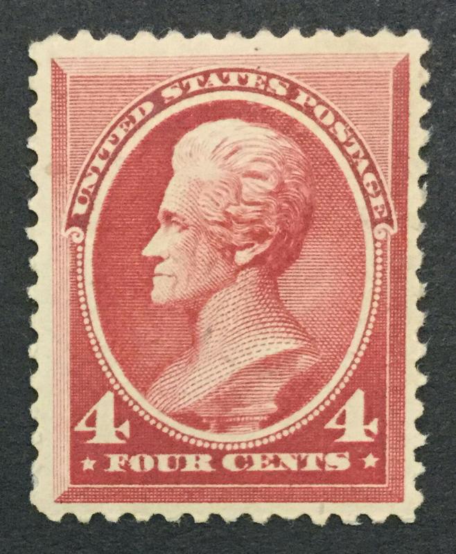 MOMEN: US #215 MINT OG H #27882