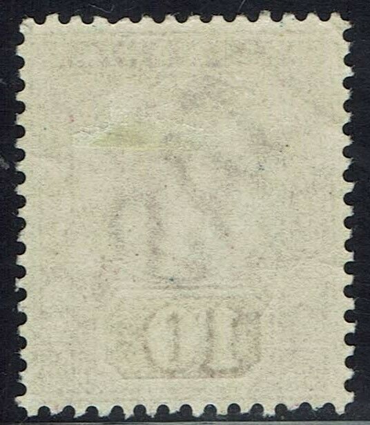 TASMANIA 1892 QV TABLET 10/- WMK TAS