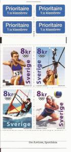 2000 Sweden -Sc 2395 - MNH VF - Complete booklet - Summer Olympics