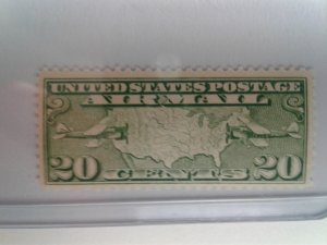 SCOTT # C9 AIR MAIL MINT NEVER HINGED GREAT CENTERING !!