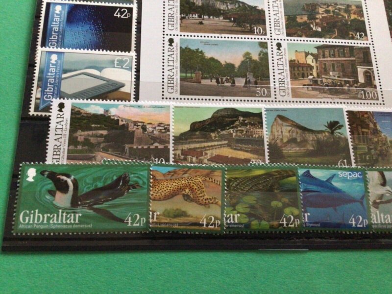 Gibraltar 2013 mint never hinged stamps  A15361